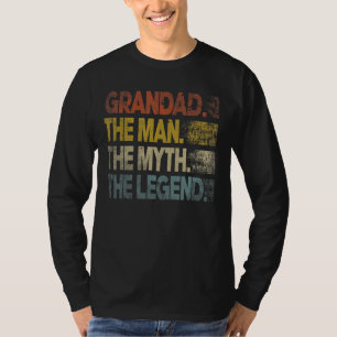 Mens Retro Grandad Man Myth Legend Vintage Father' T-Shirt
