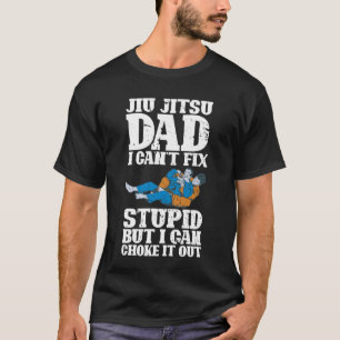 Mens Retro Jiu Jitsu Dad BJJ Men Father Vintage 1 T-Shirt