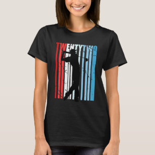 Mens Retro Mens 22nd Golf Birthday Player Vintage T-Shirt