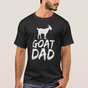 Mens Retro Style Goat Goat Dad Father's Day T-Shirt
