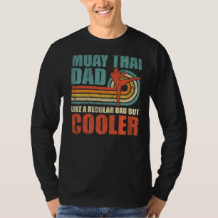 Mens Retro Style Vintage Muay Thai Dad Father's Da T-Shirt