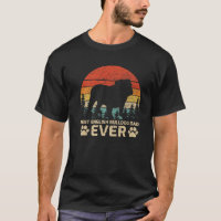 Mens Retro Vintage Best English Bulldog Dad Ever F