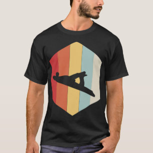 Mens Retro Vintage Hand Plane funny crossfit funny T-Shirt