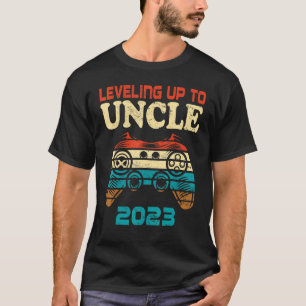 Mens Retro Vintage Levelling Up To Uncle 2023 Prom T-Shirt