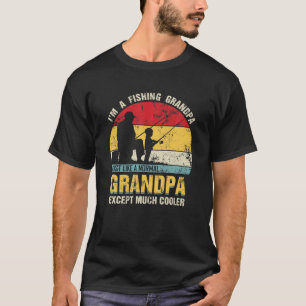 Mens Retro Vintage Reel Cool Dad Funny T-Shirt
