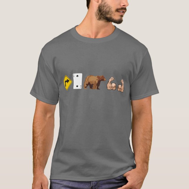 Men's Right To Bear Arms 2nd Amendment T-Shirt (Front)