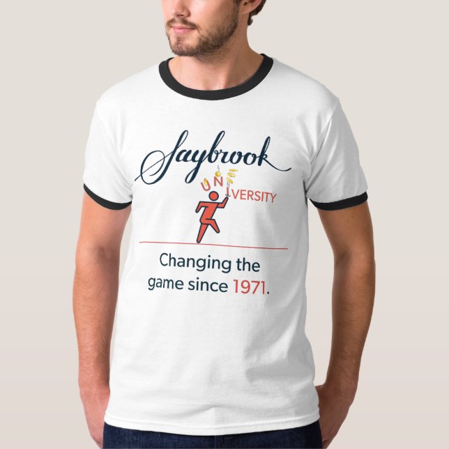 Men's Ringer T-shirt - Changing the Game (Front)