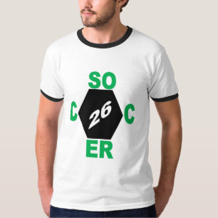 Men's Ringer T-Shirt DESIGN SOCCER 26