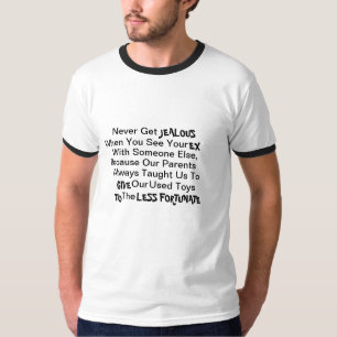 Men's Ringer T-Shirt, White/Black T-Shirt