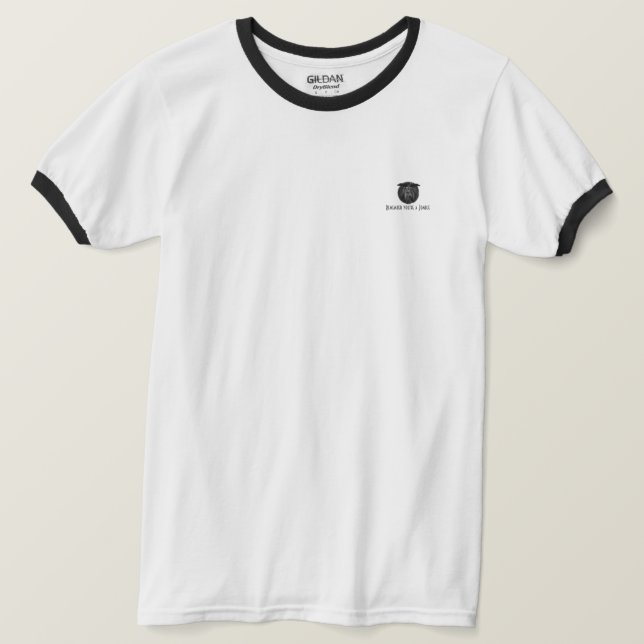 mens ringer  tshirt cool eco style  design (Design Front)