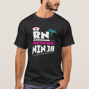 Mens RN Ninja Nurse Ts For Nurses Nursing Gifts Fo T-Shirt