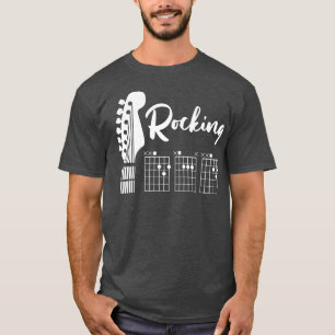 Mens Rocking dad guitar saying for guitarist guita T-Shirt