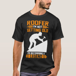 Mens Roofer Craftsman Gift T-Shirt