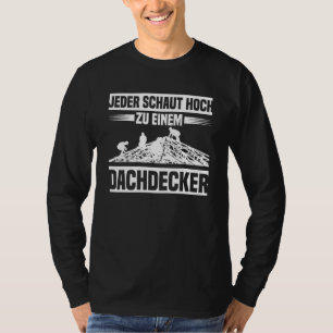 Mens Roofer Work Craftsman  Roofer Shoes T-Shirt