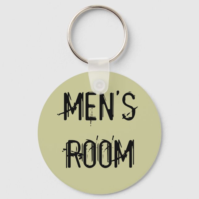 MEN'S ROOM KEY CHAIN (Front)