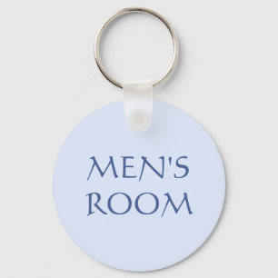 Men's room/toilet keychain