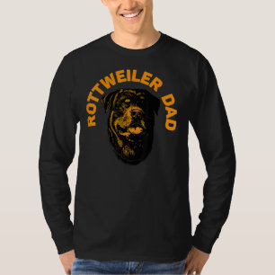 Mens Rottweiler Rottie Dad Daddy Father T-Shirt