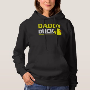 Mens Rubber Duckling Duck Daddy Duck Father's Da Hoodie