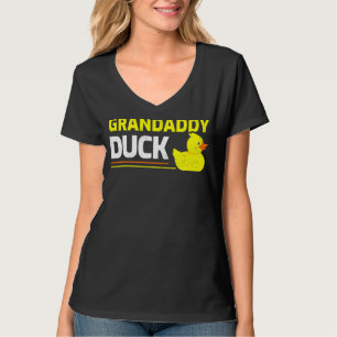Mens Rubber Duckling Duck Grandaddy Duck Father' T-Shirt