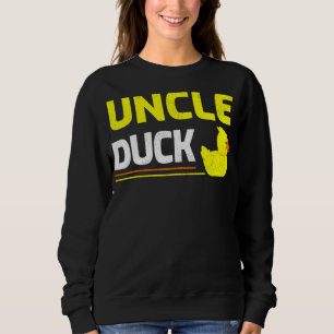 Mens Rubber Duckling Duck Uncle Duck Father's Da Sweatshirt