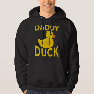 Mens Rubber Duckling Ducks Dad Daddy Duck Father Hoodie