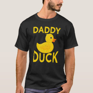 Mens Rubber Duckling Ducks Dad Daddy Duck Father T-Shirt