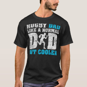 Mens Rugby Player Dad Retro Style Normal Rugby Dad T-Shirt