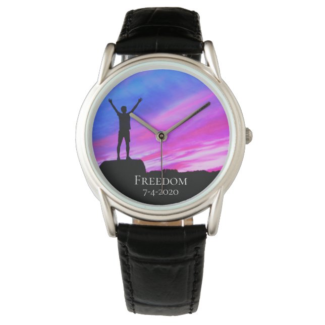 *~* Men's Rugged Sporty Graduation Retirement Watch (Front)