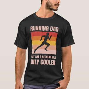 Mens Running For Mens Dad Marathon Runner Coach M T-Shirt