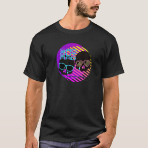 Mens Sad but Rad Retro Style 80's 90's Mortician F T-Shirt