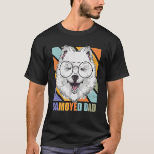 Mens Samoyed Dad Samoyeds Dog Owner Samoyed T-Shirt