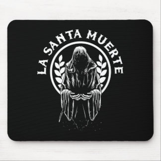 Mens Santa Muerte Mexico Calavera Skeleton Skull Mouse Mat