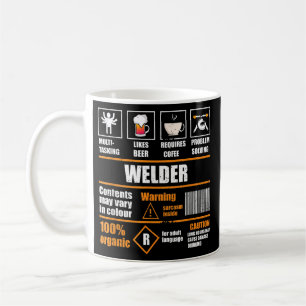 Mens Sarcasm Welder Coffee Beer Welding Skills Coffee Mug