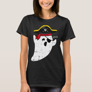 Mens scary cute ghost pirate boo costume easy T-Shirt