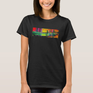 Mens Serape Highway Surf Art T-Shirt
