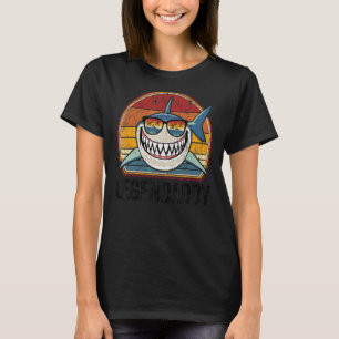 Mens Shark Retro Legendaddy Dad Vintage Daddy 2 T-Shirt