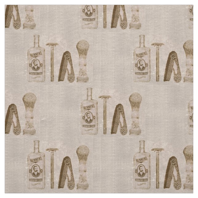 mens shaving fabric (Swatch)
