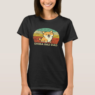Mens Shiba Inu Dad For Men and Boys T-Shirt