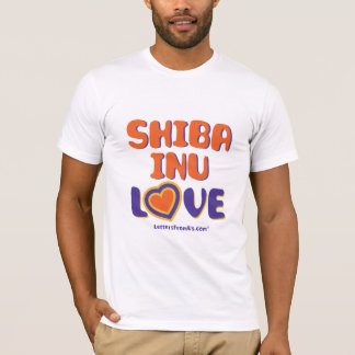 Men's Shiba Inu Love T-shirt
