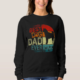 Mens Shiba Inu Vintage Dog Dad Cool Fathers Day Re Sweatshirt