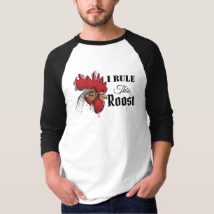 Men's Shirt 3/4 Sleeve Baseball Top-I Rule