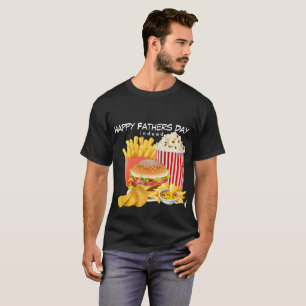Mens Shirt Fast Foodie Happy Father's Day