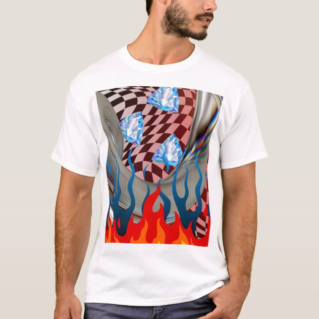 Mens Shirt - Fire & Ice (Front)
