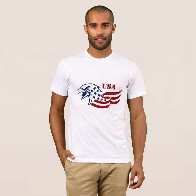 Men's Shirt Military Eagle  (Front Full)