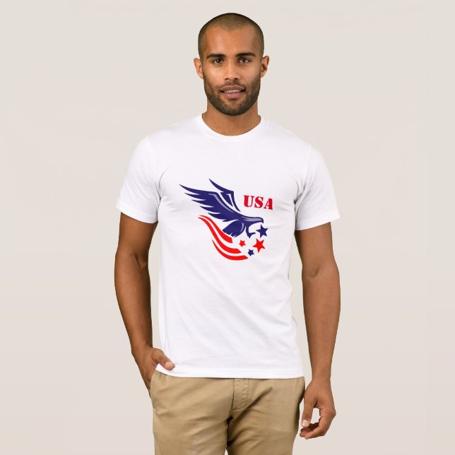 Men's Shirt Military Eagle  (Front Full)