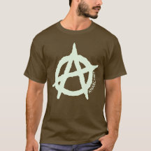 Men's shirt of anarchism