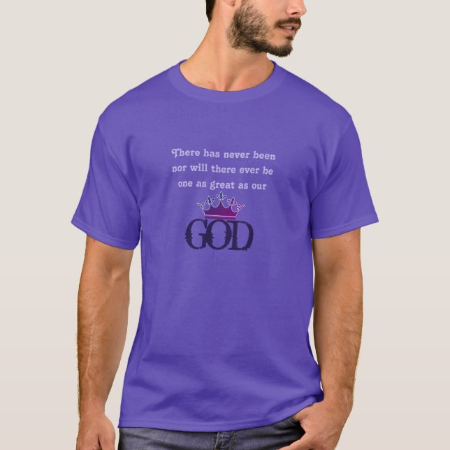 Men's Shirt-Our God T-Shirt (Front)