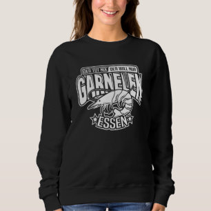 Mens Shrimp Shrimp Crustaceans Idea Sushi Maki Sweatshirt