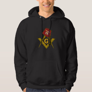 Mens Shriner Fez Mason Compass Noble Mystic Shrine Hoodie