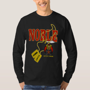 Mens Shriner Noble AEAONMS 1893 Dog Tag Masons Tha T-Shirt